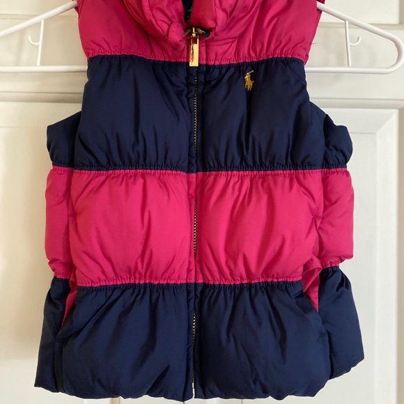 Toddler Ralph Lauren Down Puffer Vest - Picture 3 of 8